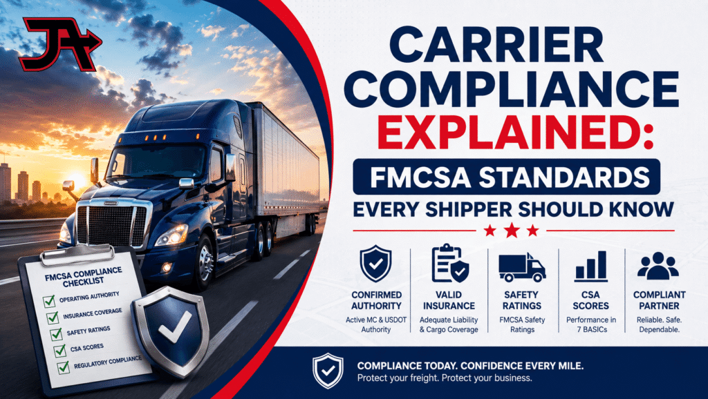 Carrier Compliance Explained: FMCSA Standards Every Shipper Should Know