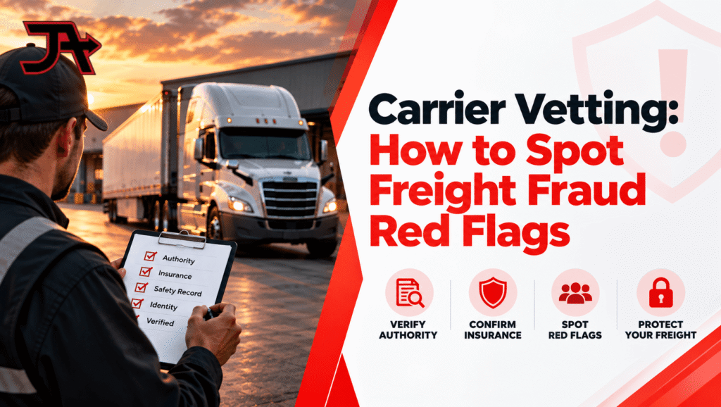 Carrier Vetting: How Shippers Can Spot Freight Fraud Red Flags